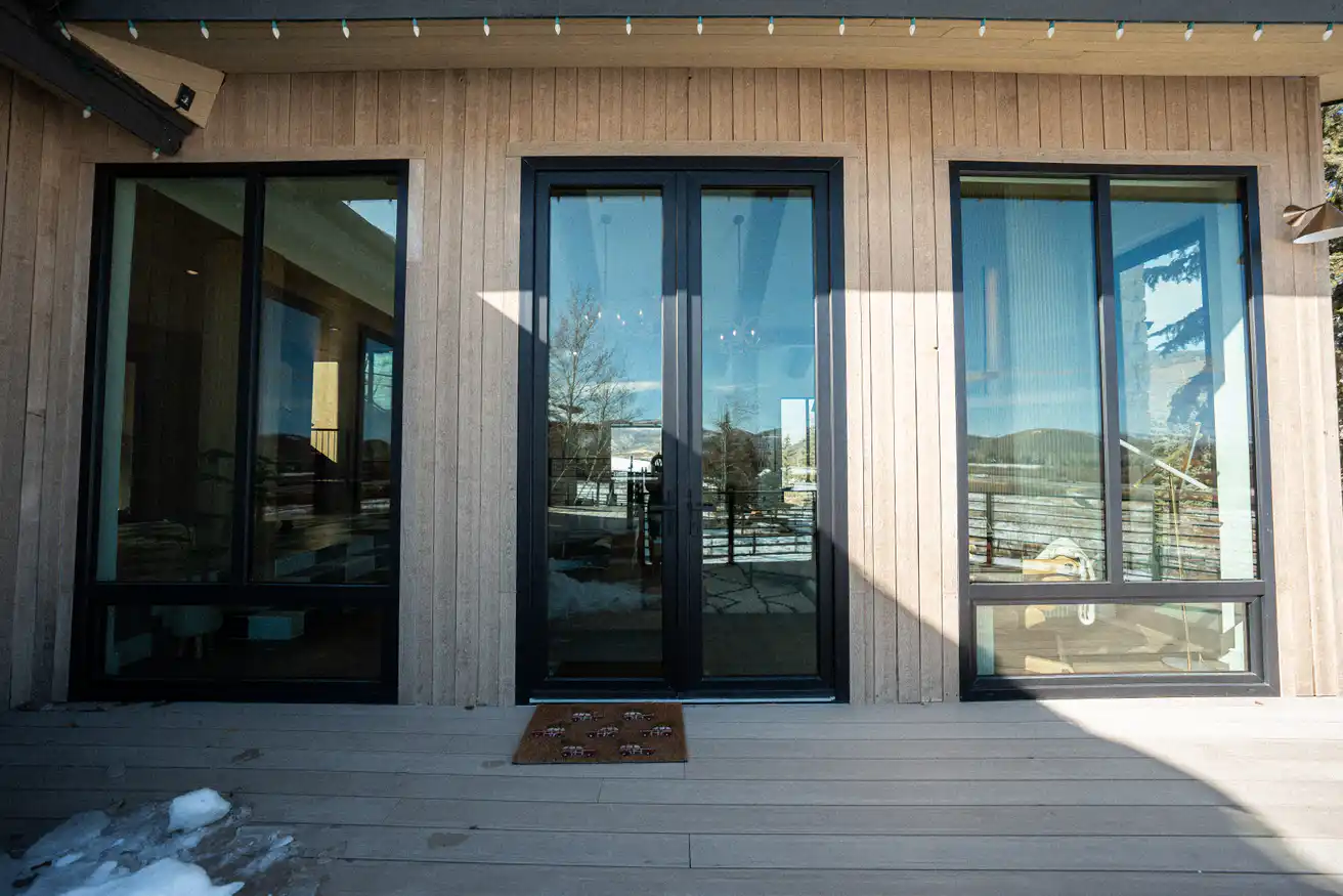 Completed UOME window and door installation